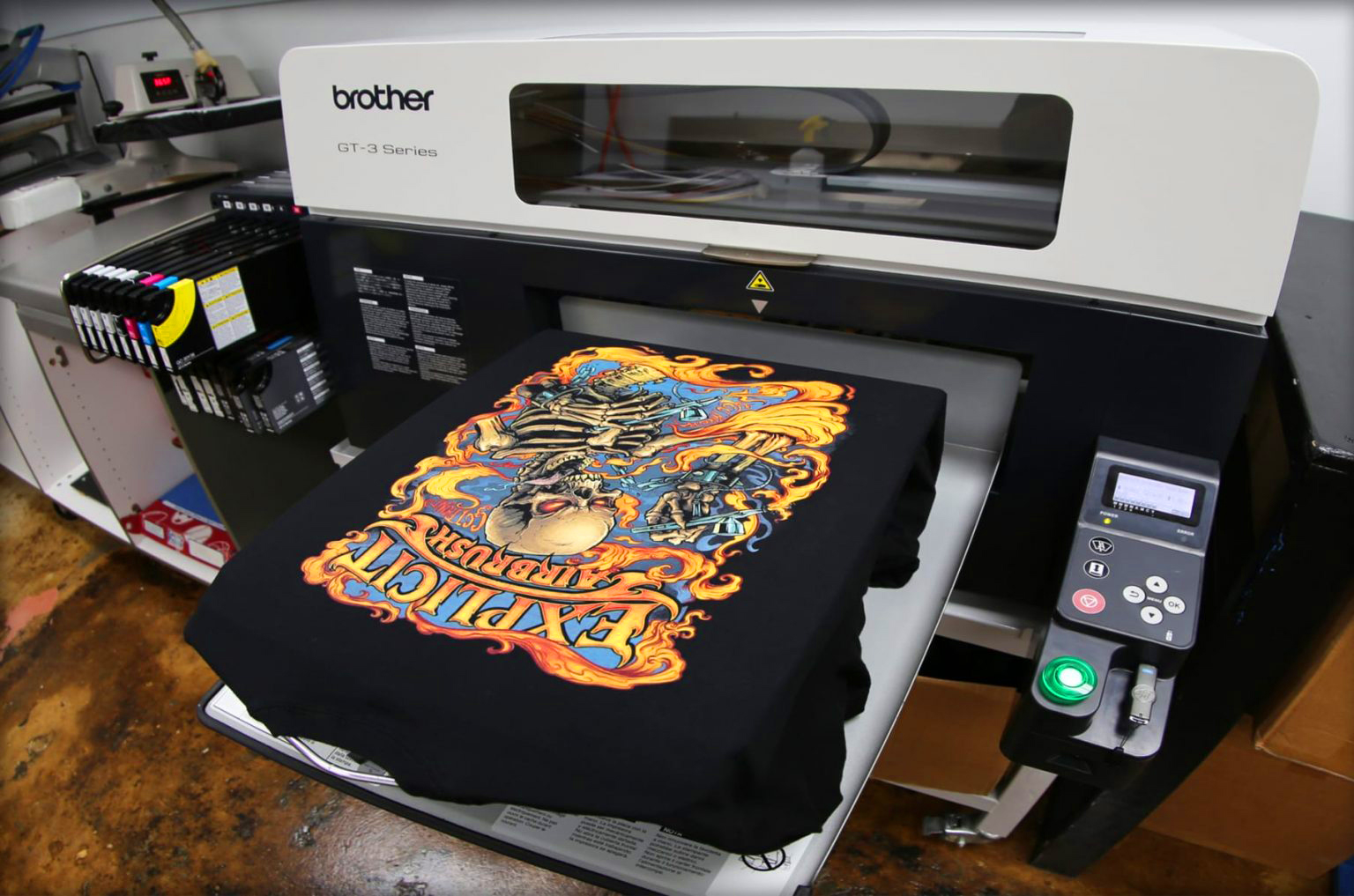 Современная печать на футболках