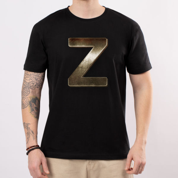 Мужская футболка с буквой "Z"